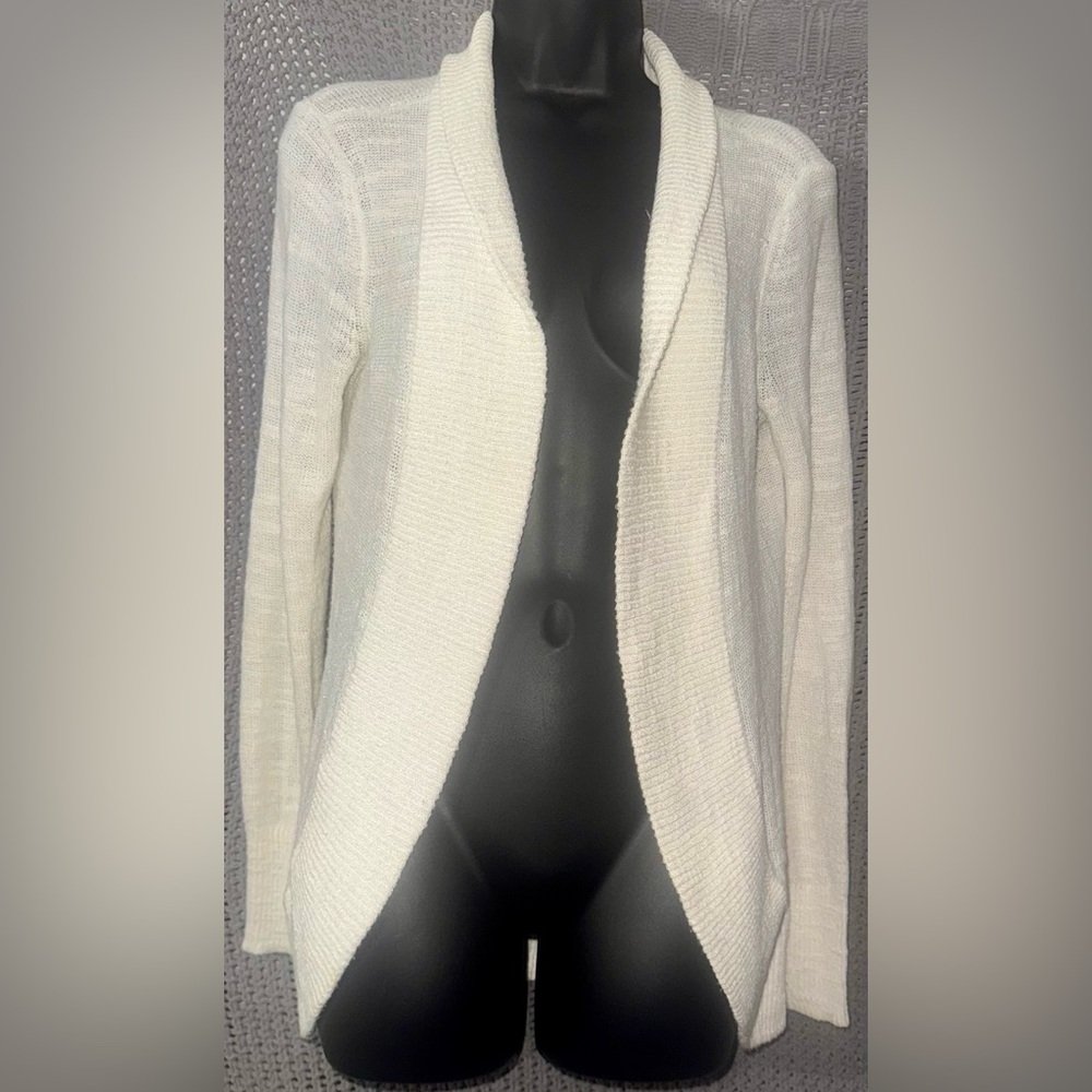 Lilly Pulitzer Cardigan Sweater Amalie Cream White S